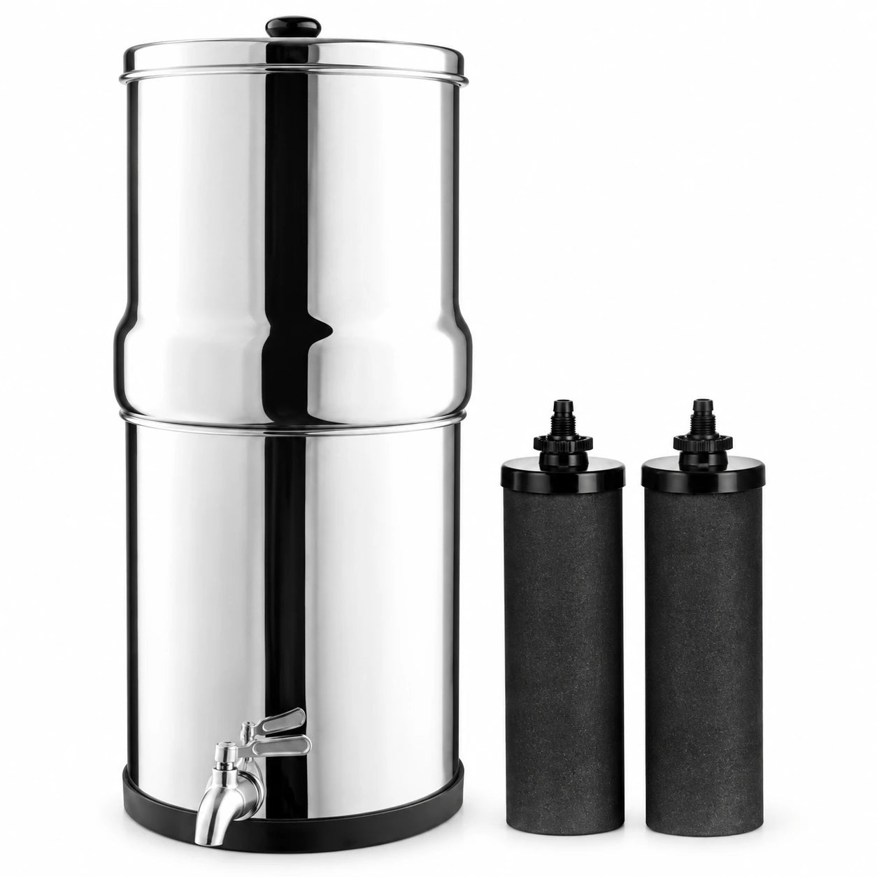 304 Steel Gravity Water Filter