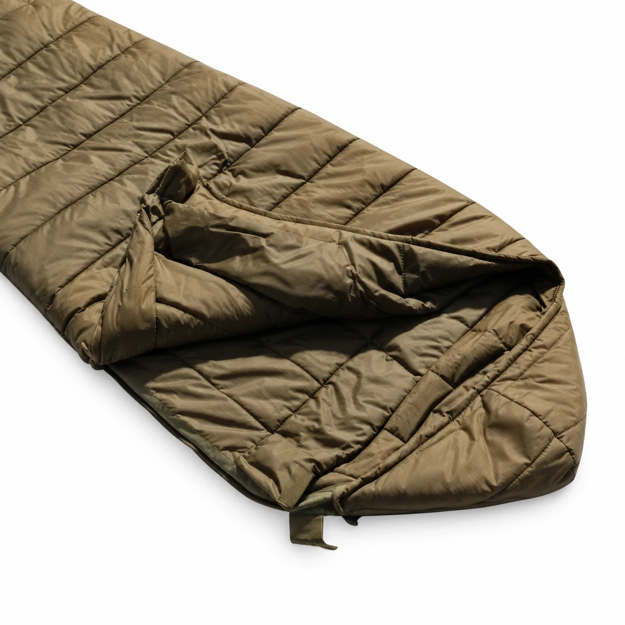 Green Winter Camping Bag